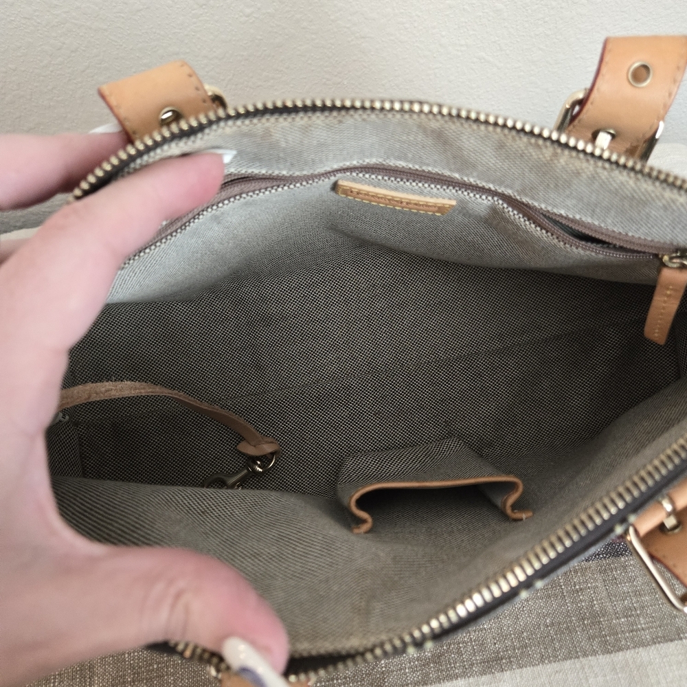 Dooney & Bourke Dark Brown and Tan Satchel, 4 Piece Set! - Picture 12 of 16